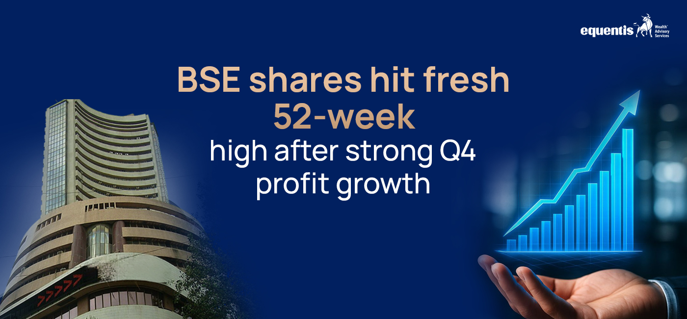 BSE Shares Hit Fresh 52-Week High After Strong Q4 Profit Growth