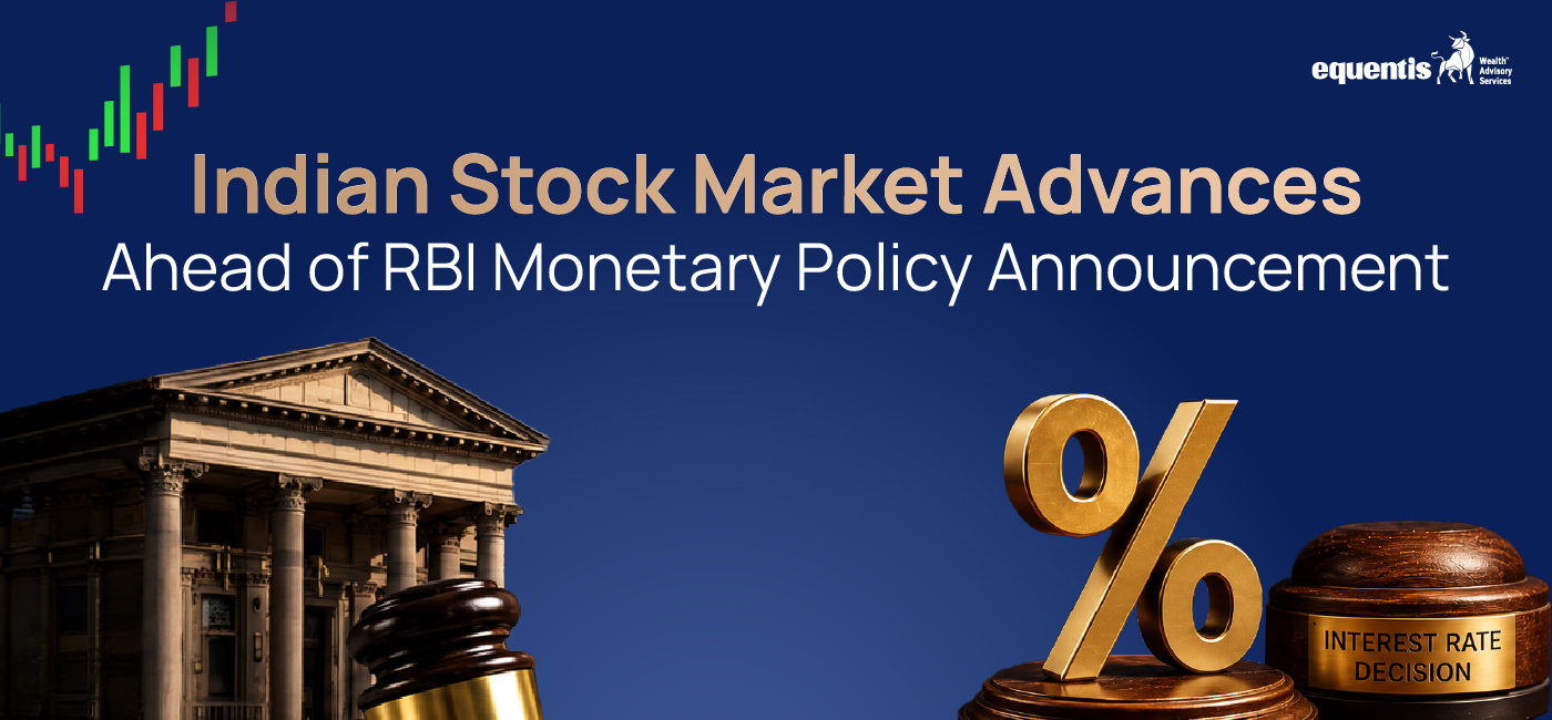 Indian Stock Market Advances Ahead of RBI Monetary Policy Announcement