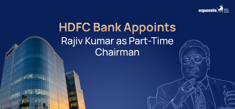HDFC Bank Appoints Rajiv Kumar as Part-Time Chairman: What It Means for India's Largest Private Bank
