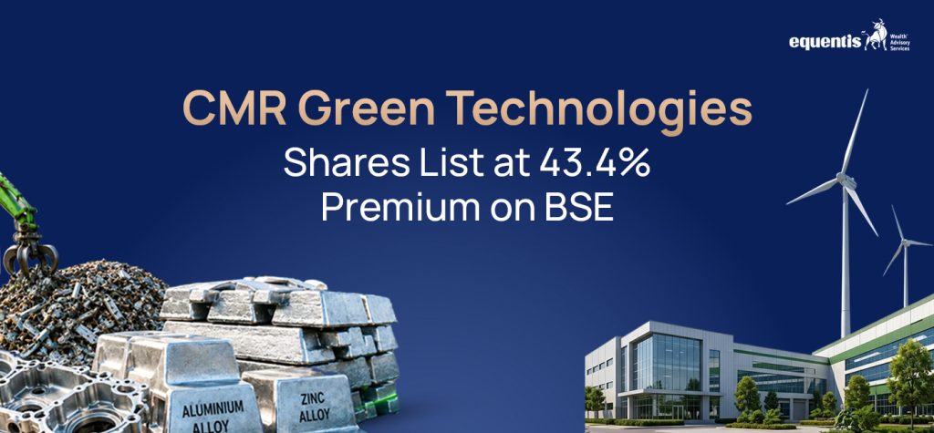 CMR Green Technologies Shares List at 43.4% Premium on BSE: What It Means for Investors