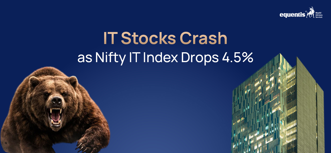 IT Stocks Crash as Nifty IT Index Drops 4.5%: What Triggered the Sharp Sell-Off?