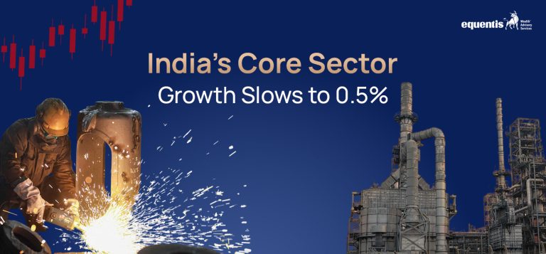 India’s Core Sector Growth Slows to 0.5%: What It Means for the Economy and Investors