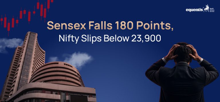 Sensex Falls 180 Points, Nifty Slips Below 23,900: What Triggered the Market Decline and What Should Investors Do?