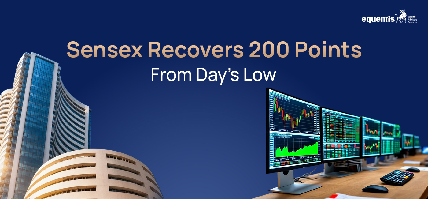 Sensex Recovers 200 Points From Day’s Low, Nifty Crosses 24,100 as Crude Oil Prices Ease