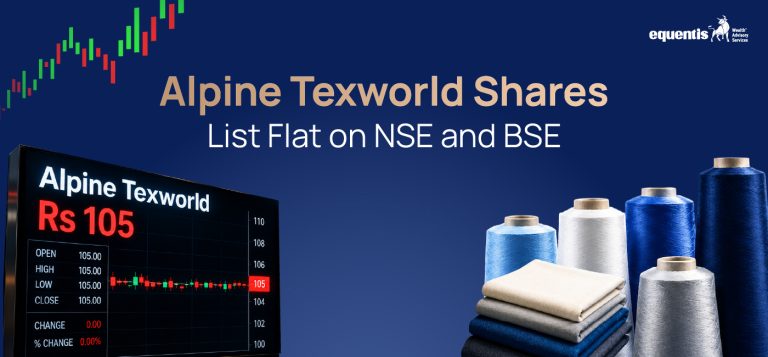 Alpine Texworld Shares List Flat on NSE and BSE: What the Market Debut Means for Investors