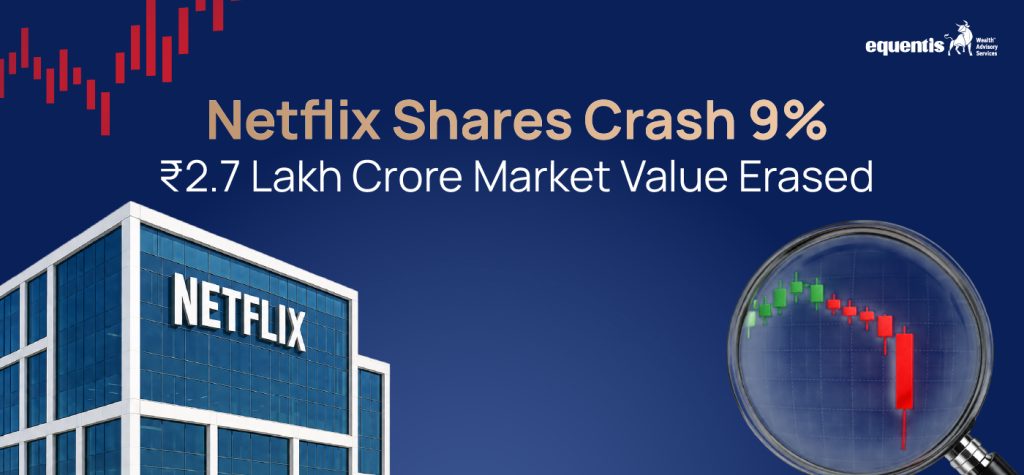Netflix Shares Crash 9%, ₹2.7 Lakh Crore Market Value Erased: What Triggered the Sharp Selloff?