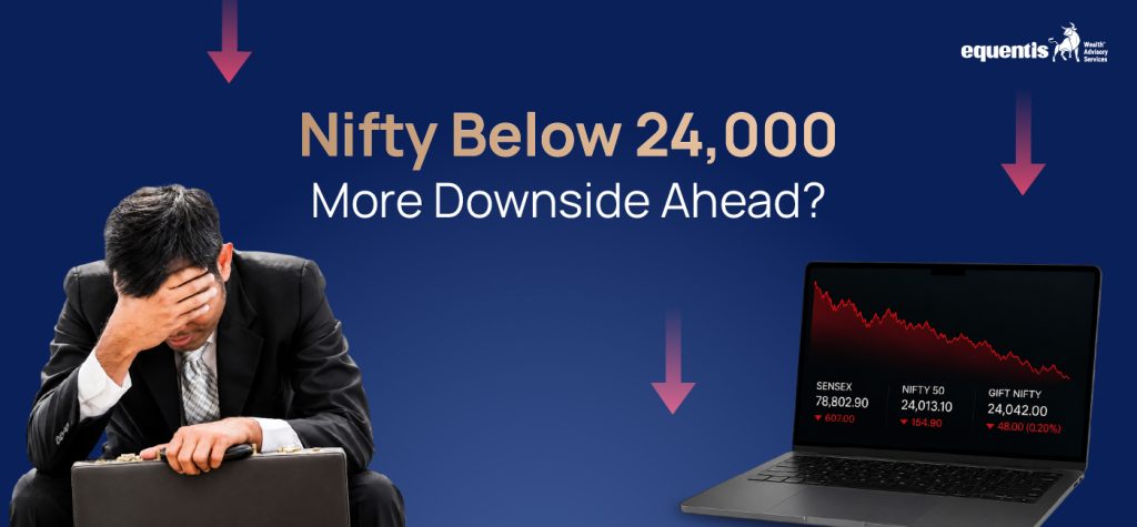 Nifty Below 24,000: More Downside Ahead?