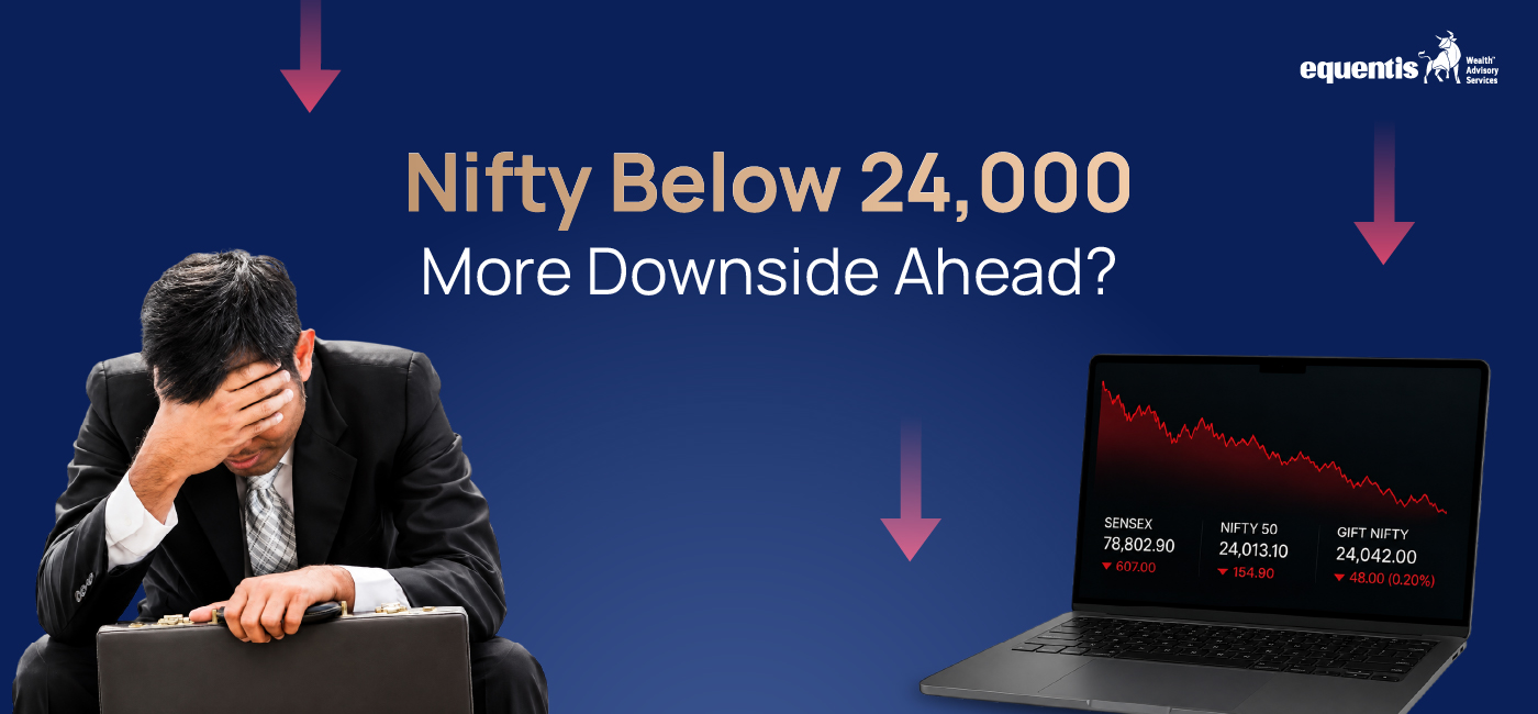 Nifty Below 24,000: More Downside Ahead?