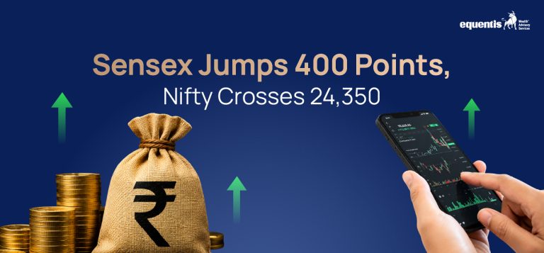 Sensex Jumps 400 Points, Nifty Crosses 24,350: What Drove the Market Rally Today?