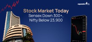 Stock Market Today: Sensex Down 300+, Nifty Below 23,900 Amid Weak Global Cues