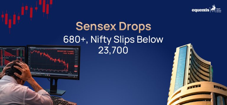 Sensex Drops 680+, Nifty Slips Below 23,700: What Triggered the Market Fall?