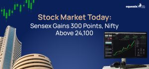 Stock Market Today: Sensex Gains 300 Points, Nifty Above 24,100 Amid IT-Led Rally