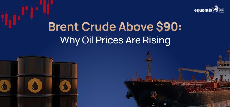 Brent Crude Above $90: Why Oil Prices Are Rising and What It Means for India