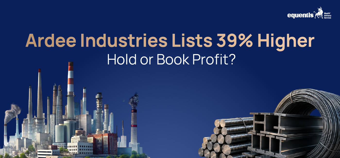Ardee Industries Lists 39% Higher: Hold or Book Profit?