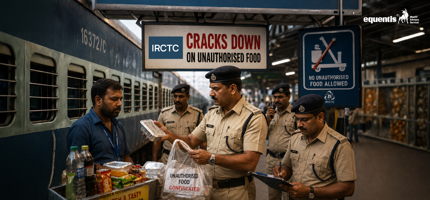 IRCTC Cracks Down on Unauthorised Food Sales: What Passengers and Investors Should Know