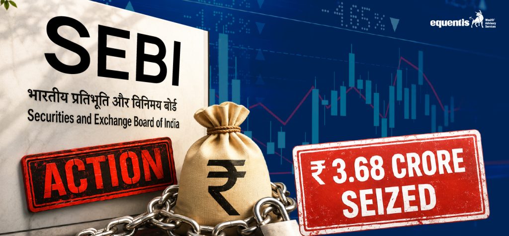SEBI CAS Action: ₹3.68 Crore Seized Over Alleged Sensex Manipulation