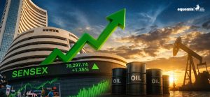 Sensex Rises as Oil Prices Fall