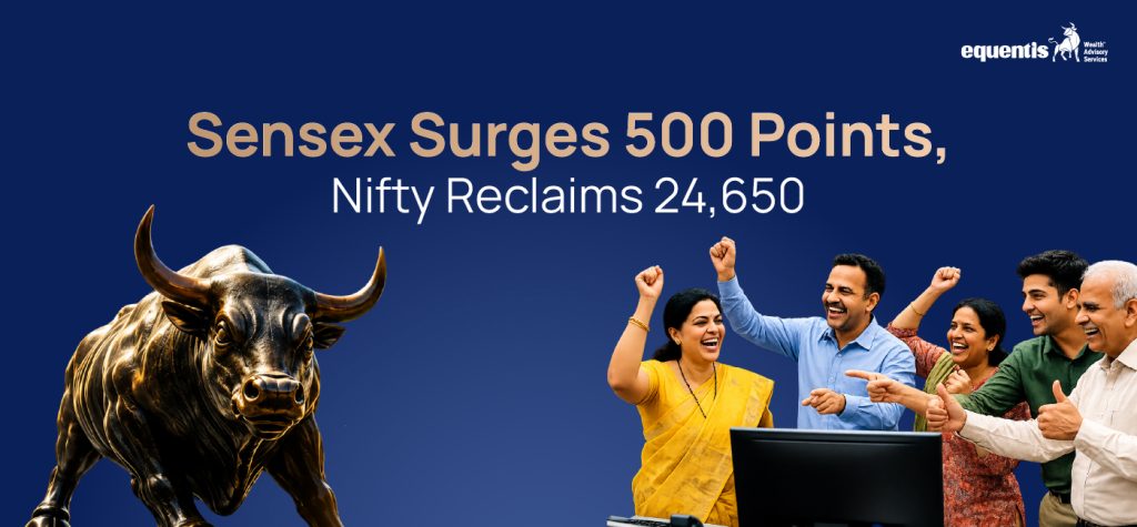 Sensex Surges 500 Points, Nifty Reclaims 24,650: What Is Driving the Market Rally?