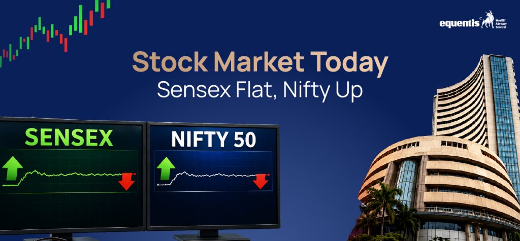 Stock Market Today: Sensex Flat, Nifty Up