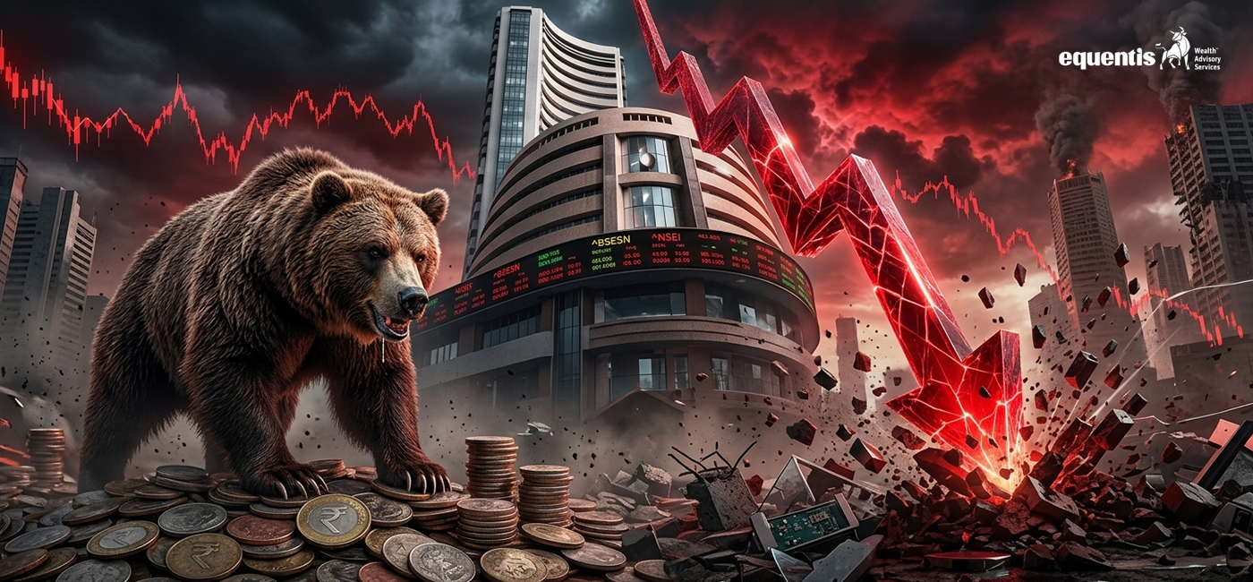 Stock Market Today: Sensex Falls 300 Points, Nifty Below 24,400