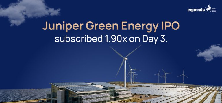 Juniper Green Energy IPO Subscribed 1.90x on Day 3: What Investor Interest Signals for the Renewable Energy Sector