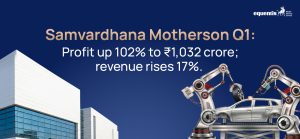 Samvardhana Motherson Q1 Results: Profit Surges 102% to ₹1,032 Crore, Revenue Rises 17%