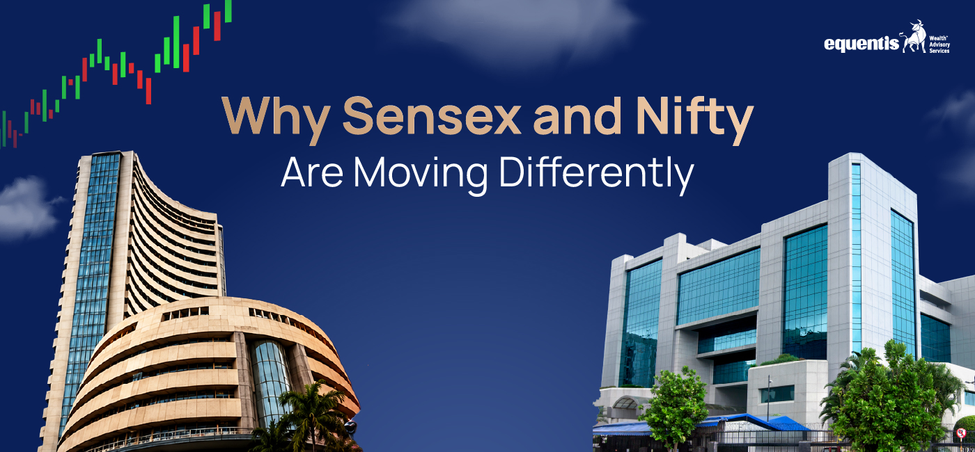 Why Sensex and Nifty Are Moving Differently: Understanding the Divergence in India’s Benchmark Indices