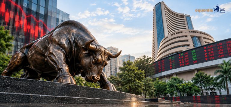 Stock Market Today: Sensex Falls Over 100 Points, Nifty Below 22,500 as IT and PSU Bank Stocks Drag